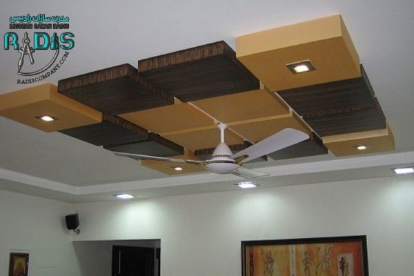 طرح های جدید کناف سقف پذیرایی